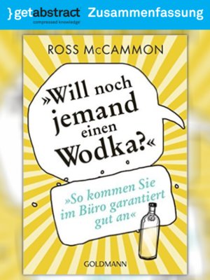 cover image of Will noch jemand einen Wodka? (Zusammenfassung)